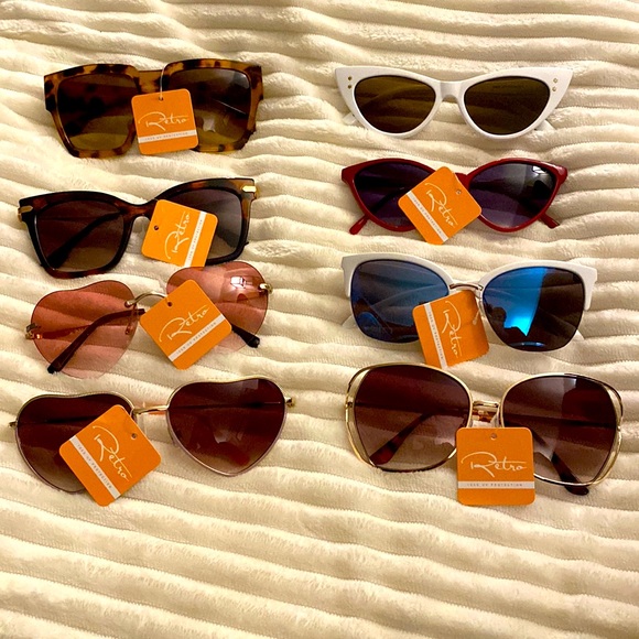 Accessories - Bundle of 8 Sunglasses NWT